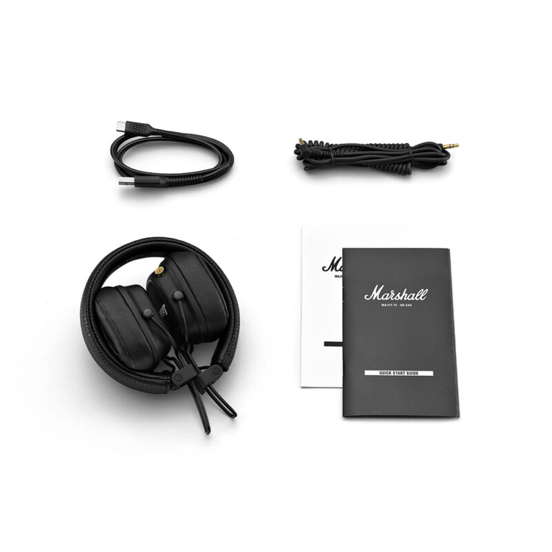 【好評限定品】gh Marshall MAJOR Ⅳ　ブラック　bluetooth ヘッドホン