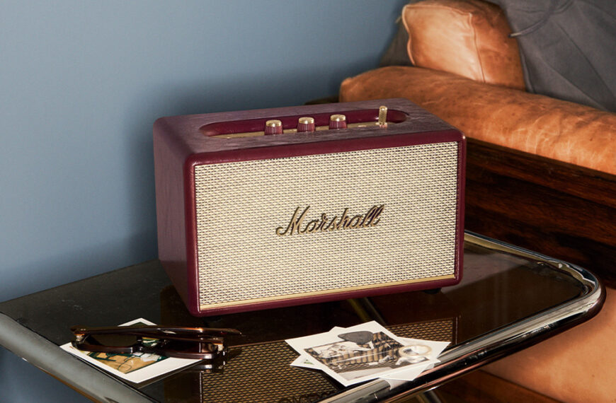 音のひとときをより豊かに彩るActon lll Burgundy